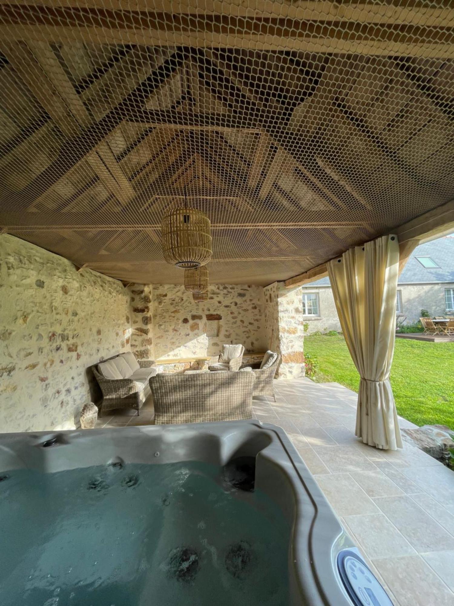 Les Cottages Du Manoir, Jacuzzi -Crozon Luaran gambar